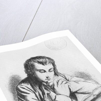 Daniel d'Arthez at the Bibliotheque Sainte-Genevieve by French School