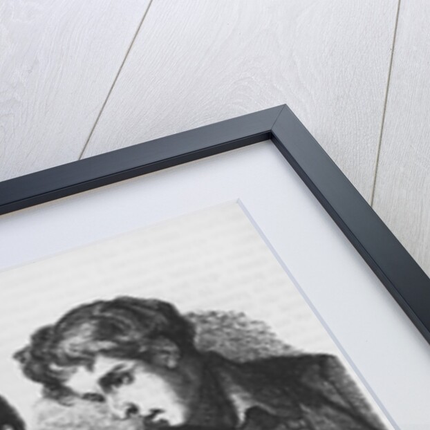 Etienne Lousteau speaking to an actress by French School