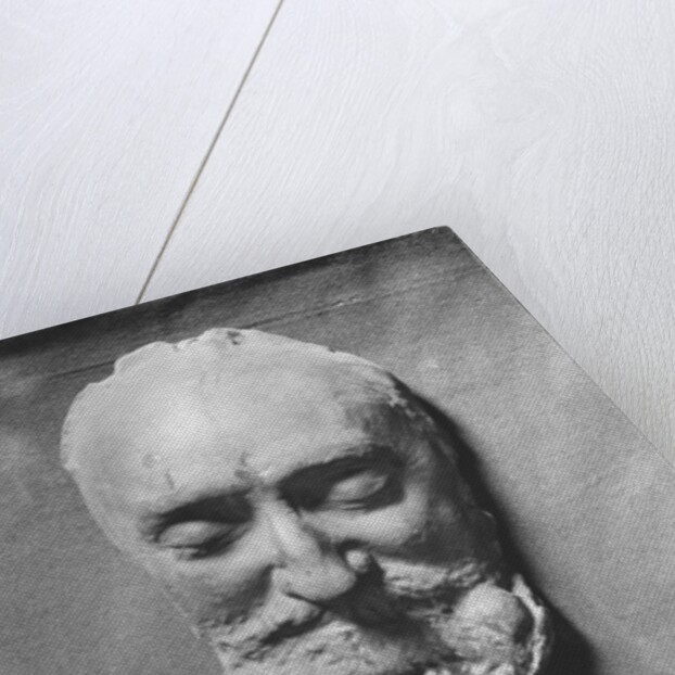 Death mask of Henry IV of France, 1793 by French School