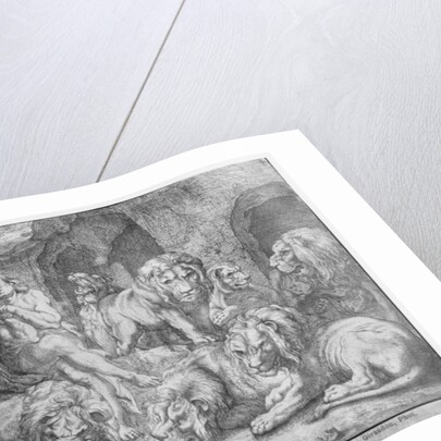 Daniel in the lions' den by Peter Paul Rubens