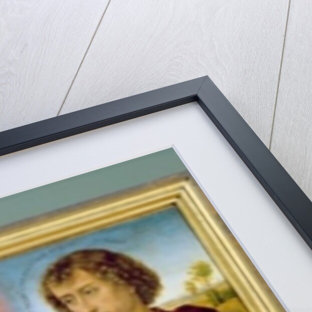 The Braque Family Triptych, St. John the Baptist, Christ the Redeemer between the Virgin and St. John the Evangelist, St. Mary Magdalene, c.1551 by Rogier van der Weyden