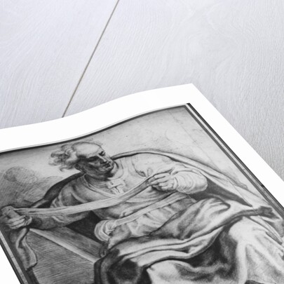 The Prophet Joel, after Michelangelo Buonarroti by Peter Paul Rubens