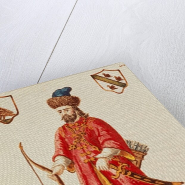 Marco Polo dressed in Tartar costume by Jan van Grevenbroeck