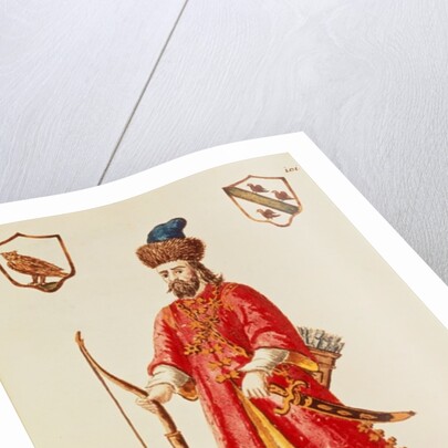 Marco Polo dressed in Tartar costume by Jan van Grevenbroeck