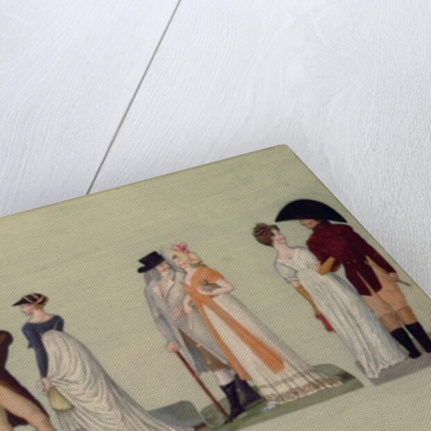 Fol.50 Merveilleuse...Incroyable promenading by P. A. & Lesueur J.B. Lesueur