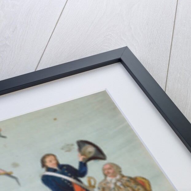 Lavoisier, the Comite de Surete Generale and Malesherbes, 18th century by P. A. & Lesueur J.B. (1750-1850) Lesueur