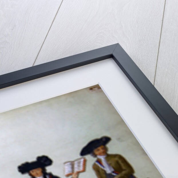 Deputy Armonville, Robespierre and officials form the period of the French Revolution by P. A. & Lesueur J.B. (1750-1850) Lesueur