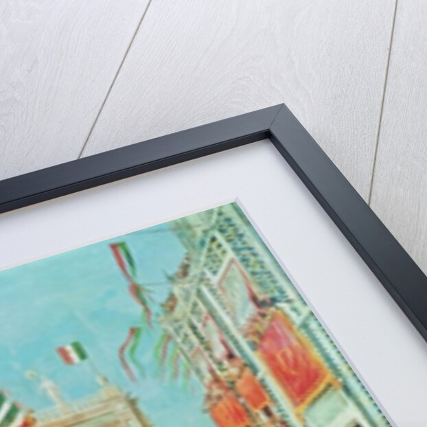 Solemn and Peaceful Entry of the Army of the Three Guarantees into Mexico City on September 27, 1821 by Mexican School