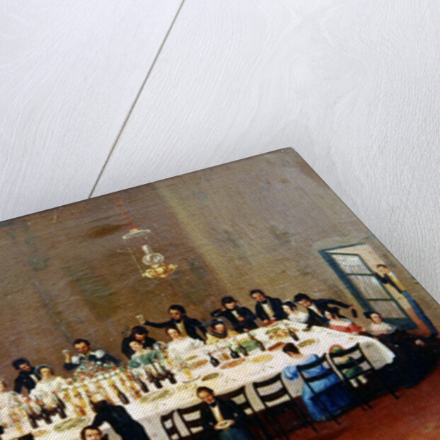 Banquet given at Oaxaca in honour of general Antonio Leon by Mexican School