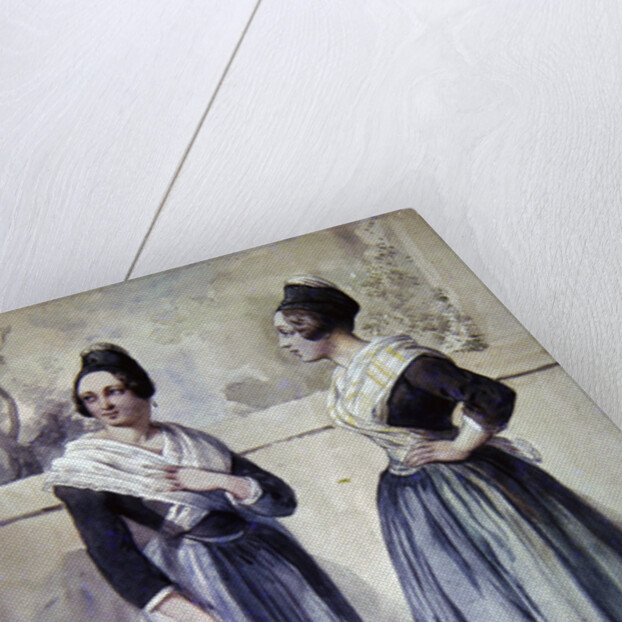 Inhabitants of Arles during the time of Daudet and Bizet by Jean Joseph Bonaventure Laurens