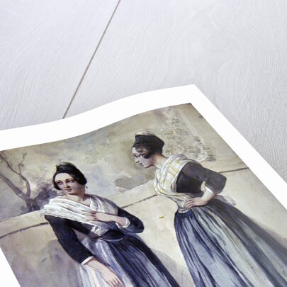 Inhabitants of Arles during the time of Daudet and Bizet by Jean Joseph Bonaventure Laurens