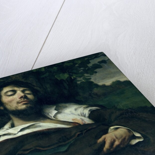 The Wounded Man by Gustave Courbet