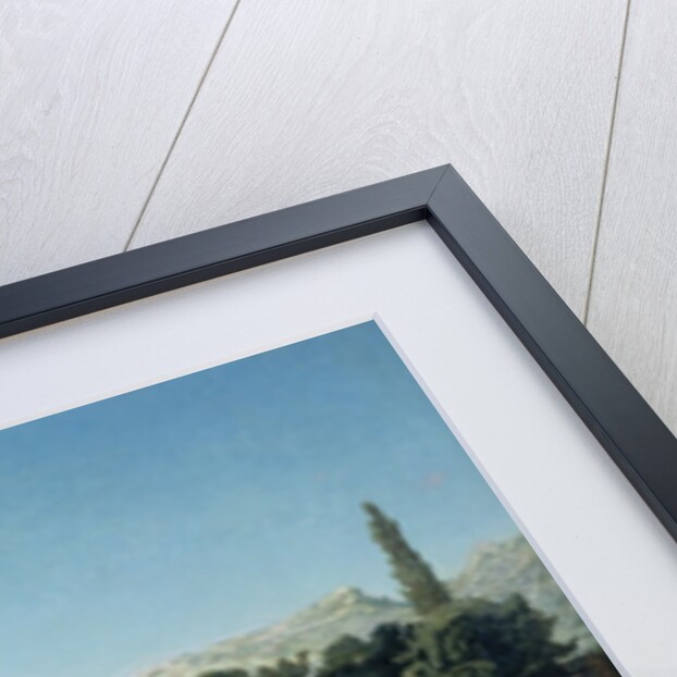 Route de la Gineste, near Marseilles, 1859 by Paul Camille Guigou