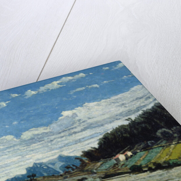 Landscape in Provence, 1860 by Paul Camille Guigou