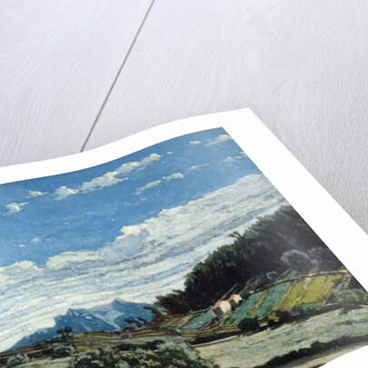 Landscape in Provence, 1860 by Paul Camille Guigou