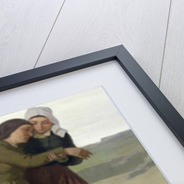 The Widow or The Fisherman's Family by Evariste Vital Luminais