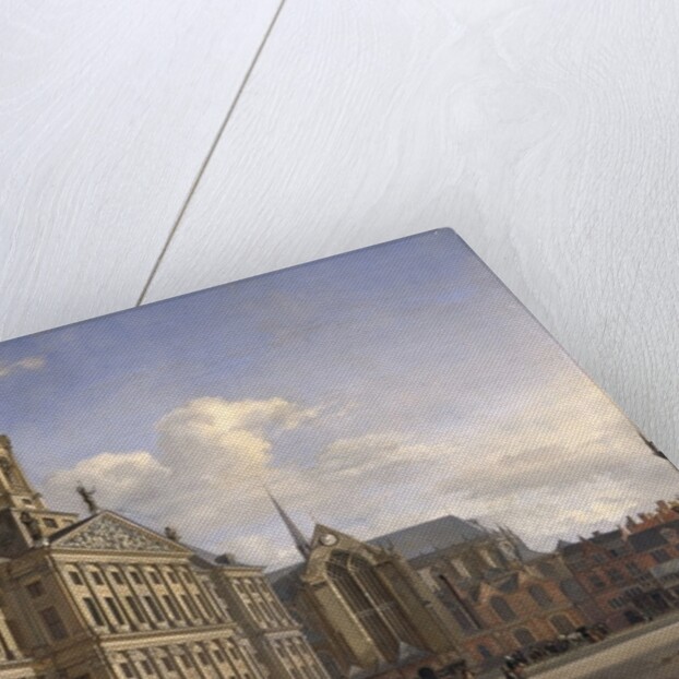 The New Town Hall, Amsterdam, 1668 by Jan van der Heyden