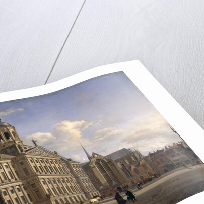 The New Town Hall, Amsterdam, 1668 by Jan van der Heyden