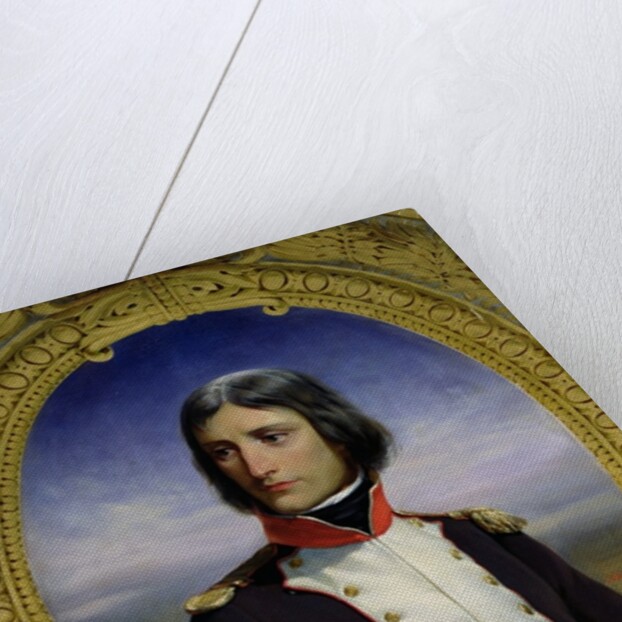 Napoleon Bonaparte as Lieutenant Colonel of the 1st Battalion of Corsica, 1834 by Felix Philippoteaux