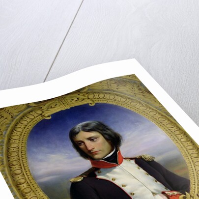 Napoleon Bonaparte as Lieutenant Colonel of the 1st Battalion of Corsica, 1834 by Felix Philippoteaux