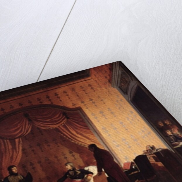 General Bonaparte Receiving Captured Austro-Sardinian Flags at Millesimo after the Battle of Montenotte on the 13th April 1796 by Adolphe Roehn