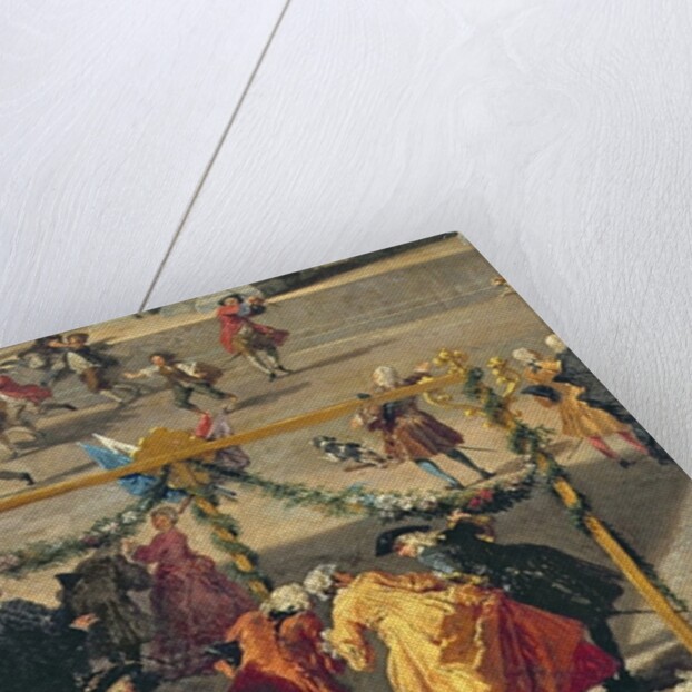 Preparation For the Firework Display Held at Piazza Navona, Rome, to Celebrate the Birth of the Dauphin, 1729 by Giovanni Paolo Pannini or Panini