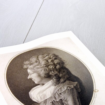 Marie Therese Louise de Savoie-Carignan Princess of Lamballe, 1791 by Henri-Pierre Danloux