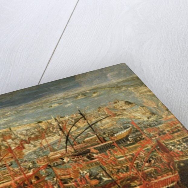 The Triumphant return of Doge Francesco Morosini to Venice by Italian School