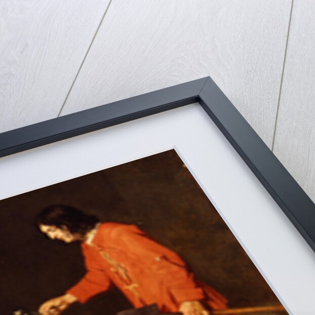 The Gardener offers flowers to his mistress by Mathieu Le Nain