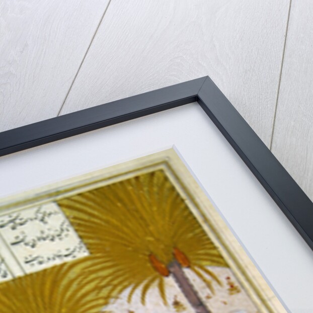 MS D-212 Illustration for a poem by Elyas Nezami depicting girls in a garden singing the praises of his poetry by Persian School