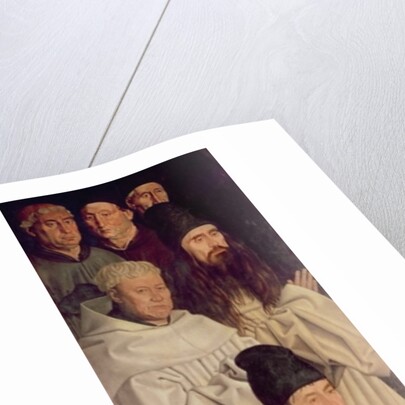 Panel of the Monks by Nuno Goncalves or Gonzalvez