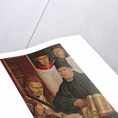 Panel of the Relics by Nuno Goncalves or Gonzalvez