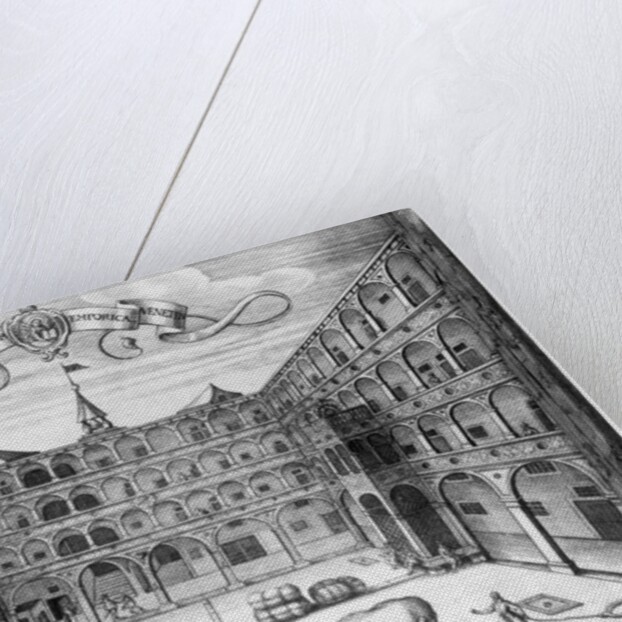 The 'Domus Germanorum' in Venice, 1616 by Raphael Custos