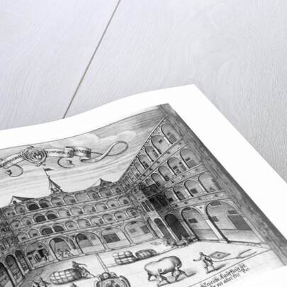 The 'Domus Germanorum' in Venice, 1616 by Raphael Custos