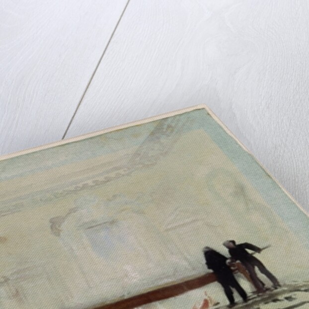 Billiard players at Petworth House, 1830 by Joseph Mallord William Turner