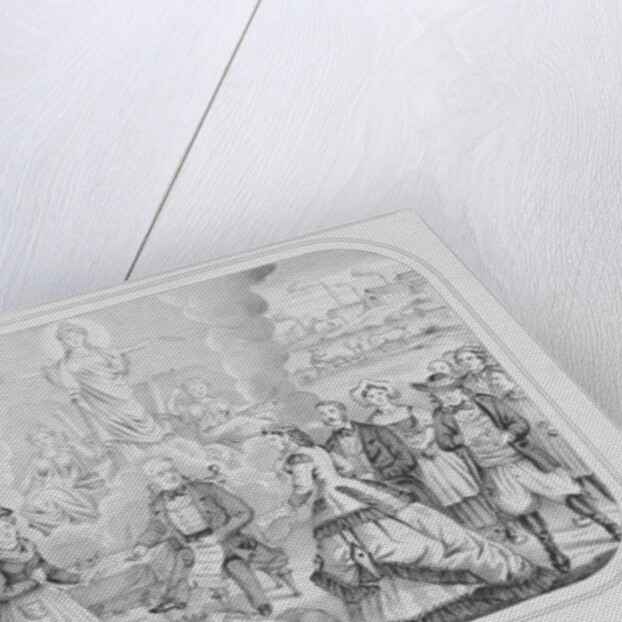 Les Splendeurs de la Republique, 1872 by French School