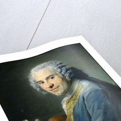 Jean-Joseph Cassanea de Mondonville, 1747 by Maurice Quentin de la Tour