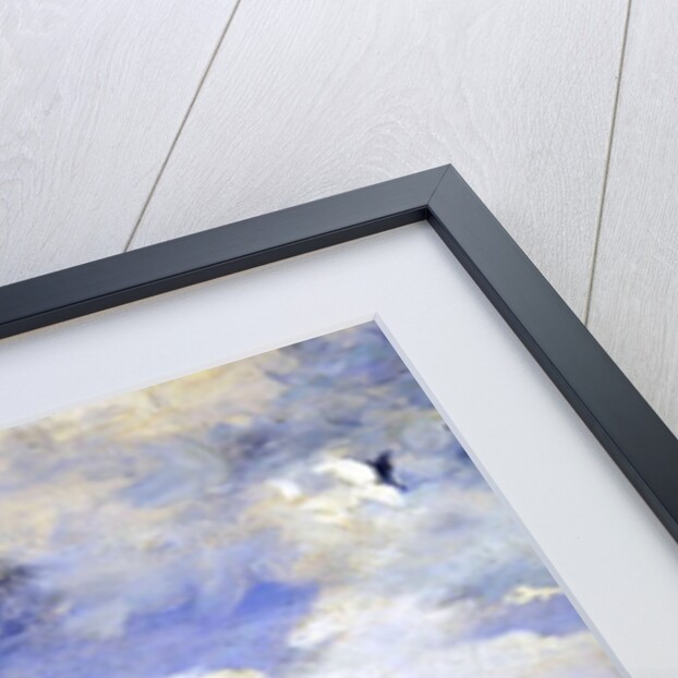 Landscape and clouds by Louis Antoine Leon Riesener