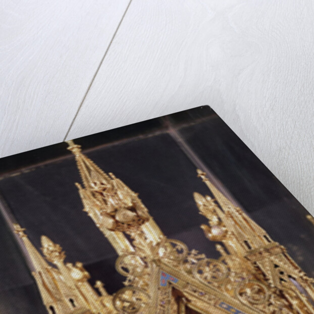 Seated figure of Christ by French School