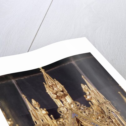 Seated figure of Christ by French School