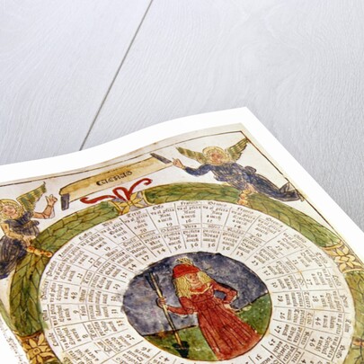 Astrological Table of Venus by Italian School