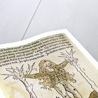 The Constellation of Andromeda, an illustration from the 'Poeticon Astronomicon' by C.J. Hyginus, Venice, 1485 by Italian School