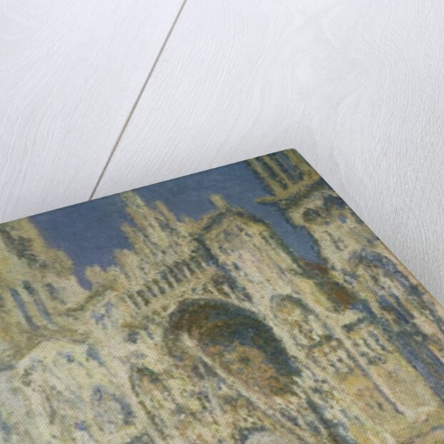 Rouen Cathedral, Full Sun, Blue Harmony and Gold, 1894 by Claude Monet