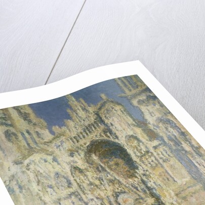 Rouen Cathedral, Full Sun, Blue Harmony and Gold, 1894 by Claude Monet