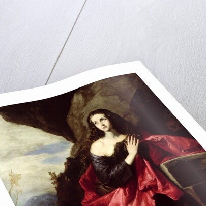 St. Mary Magdalene or St. Thais in the Desert, c.1640-41 by Jusepe de Ribera
