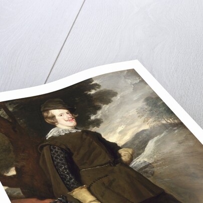 Philip IV King of Spain, 1632-36 by Diego Rodriguez de Silva y Velazquez