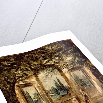 The Gardens of the Villa Medici in Rome, c.1650-51 by Diego Rodriguez de Silva y Velazquez