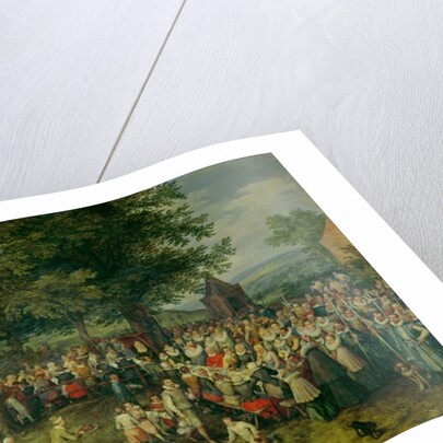 The Wedding Banquet by Jan the Elder Brueghel