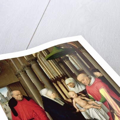 Adoration of the Magi: Right wing of triptych, depicting the Presentation in the Temple, c.1470-72 by Hans Memling