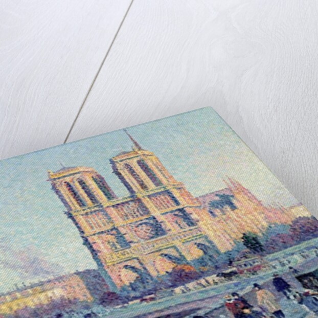 Le Quai St. Michel and Notre Dame, 1901 by Maximilien Luce